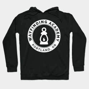 Wayfinding Academy Seal in white Hoodie